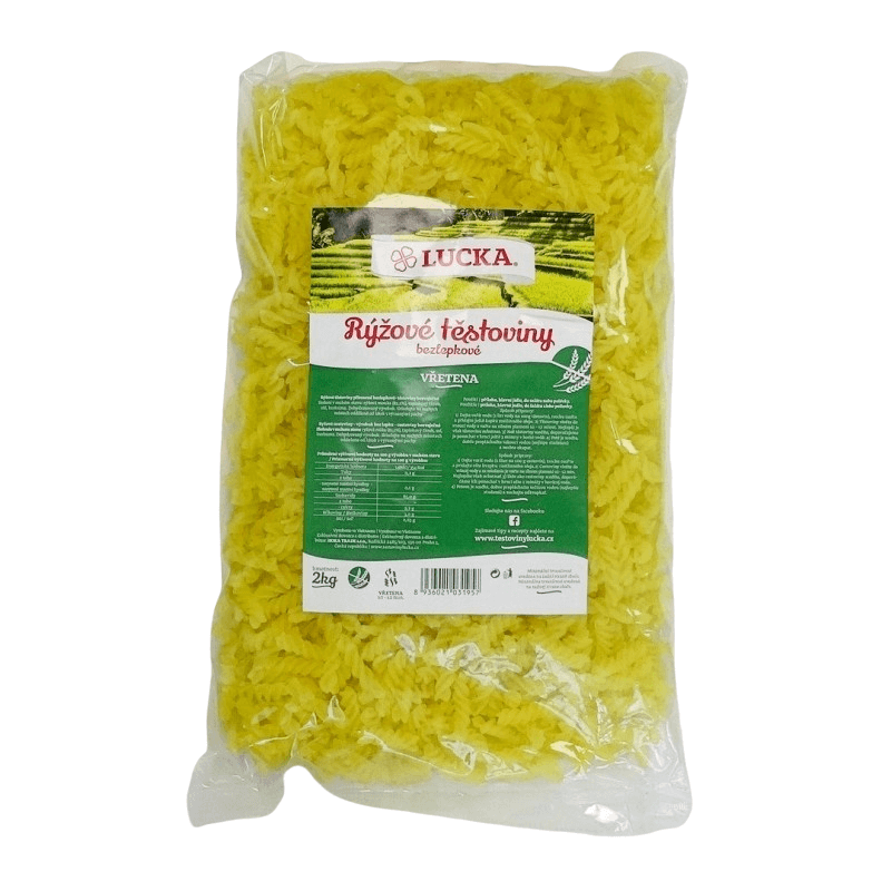 RISOLINO ryžové cestoviny vretena 2 kg RISOLINO ryžové cestoviny vretena 2 kg