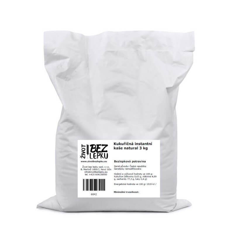 Kukuričná instantná kaša 3 kg Kukuričná instantná kaša 3 kg