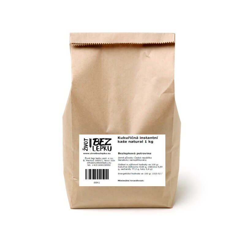 Kukuričná instantná kaša 1 kg Kukuričná instantná kaša 1 kg