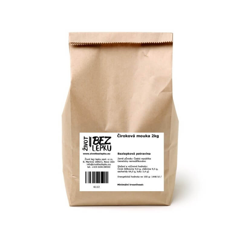Čiroková múka hladká 2 kg Čiroková múka hladká 2 kg