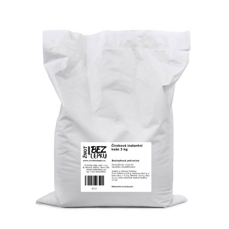 Čiroková instantná kaša 3 kg Čiroková instantná kaša 3 kg