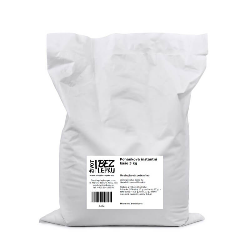 Pohánková kaša instantná natural 3 kg Pohánková kaša instantná natural 3 kg