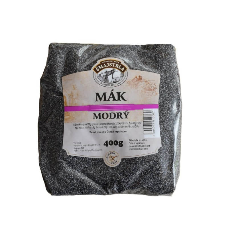 Mak modrý Šmajstrla 400 g Mak modrý Šmajstrla 400 g