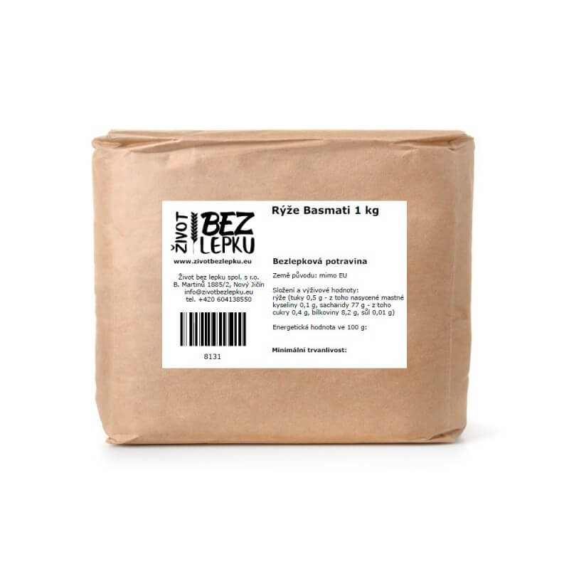 Ryža Basmati 1 kg Ryža Basmati 1 kg