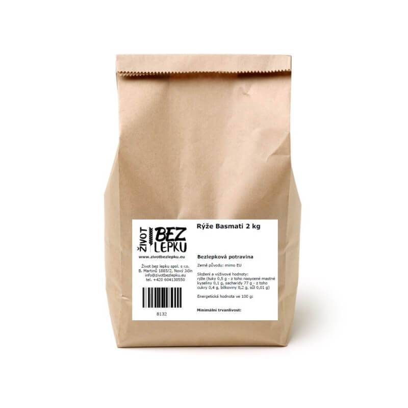 Ryža Basmati 2 kg Ryža Basmati 2 kg