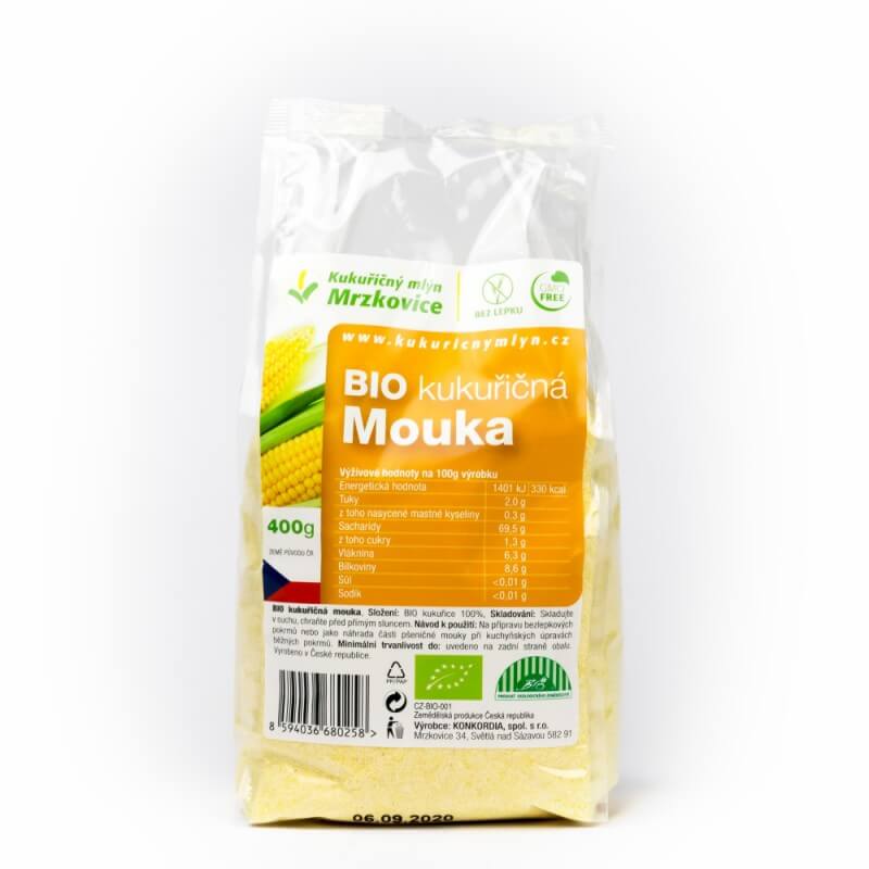 BIO kukuričná múka hladká 400 g BIO kukuričná múka hladká 400 g