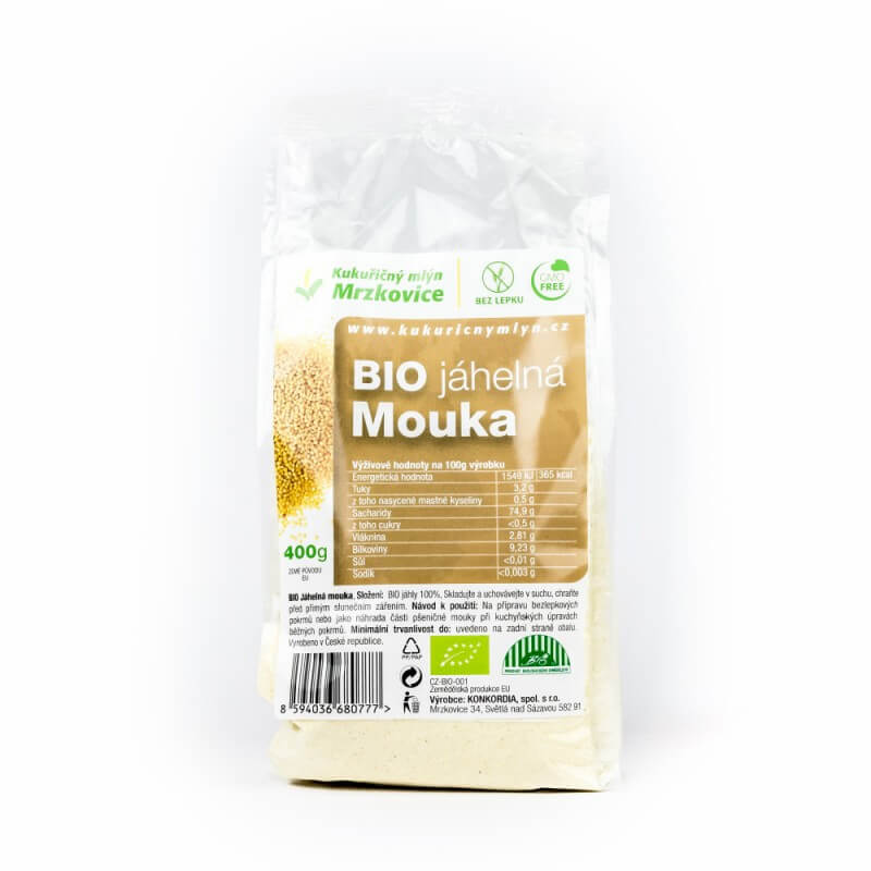 BIO pšenová múka hladká 400 g BIO pšenová múka hladká 400 g