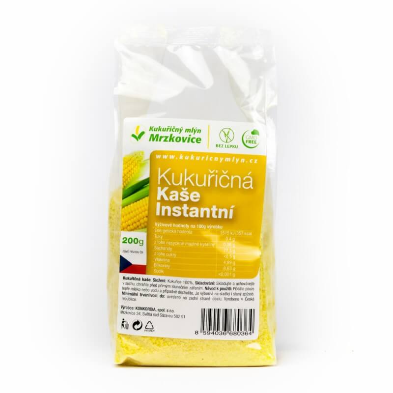 Kukuričná instantná kaša 200 g Kukuričná instantná kaša 200 g