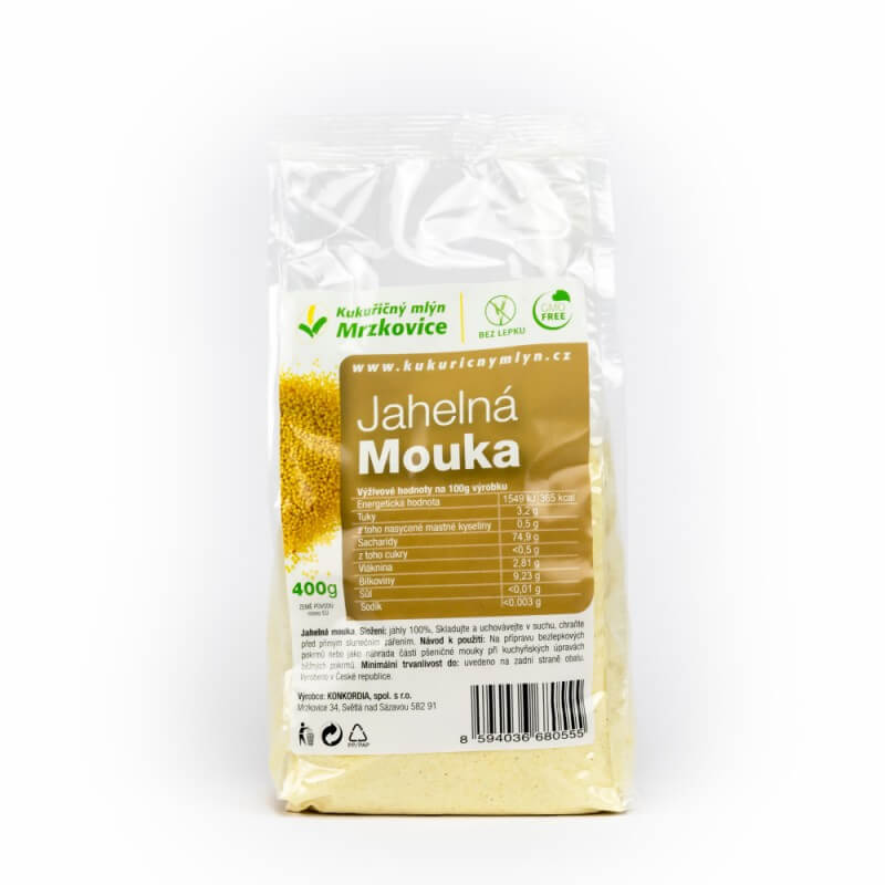 Jahelná mouka hladká 400 g Jahelná mouka hladká 400 g