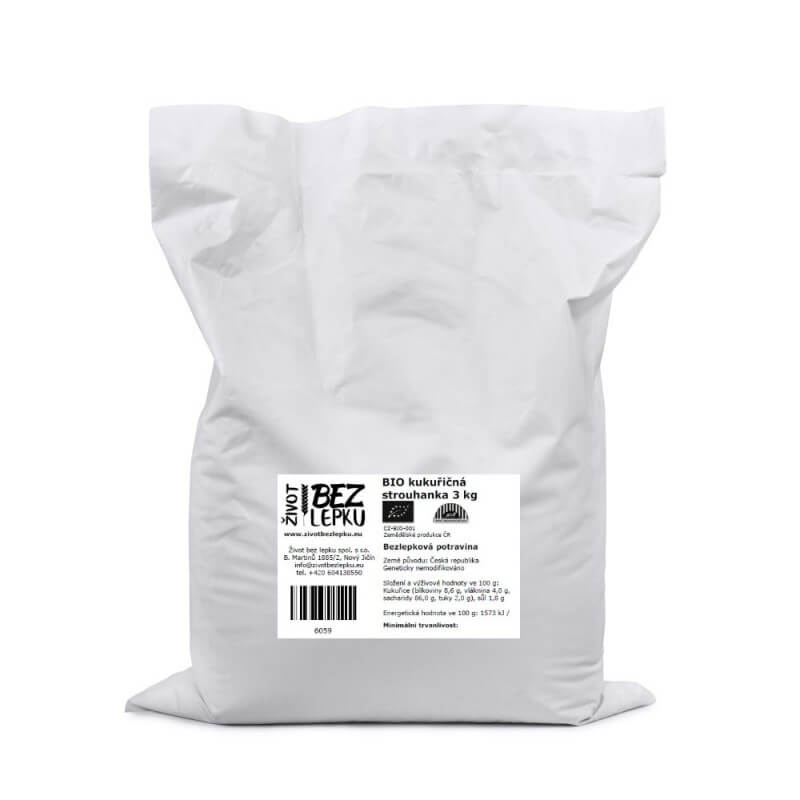 BIO kukuričná strúhanka 3 kg BIO kukuričná strúhanka 3 kg