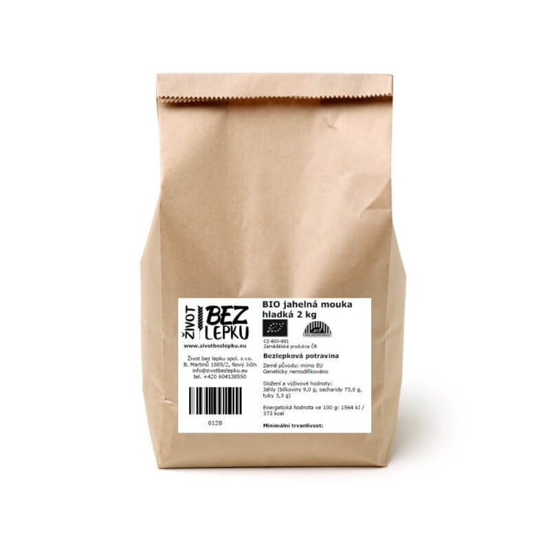BIO pšenová múka hladká 2 kg BIO pšenová múka hladká 2 kg