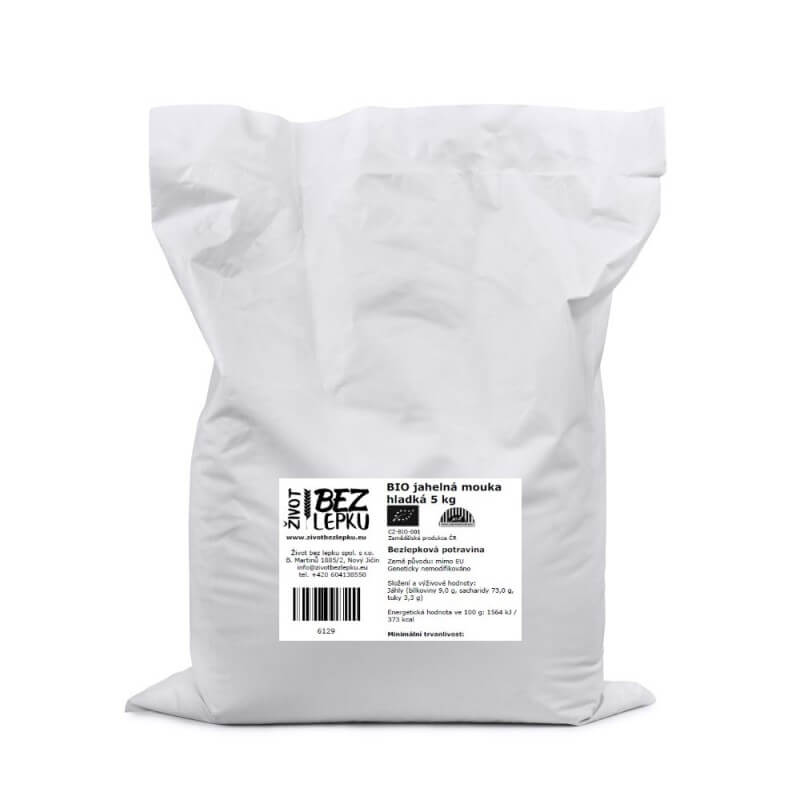 BIO pšenová múka hladká 5 kg BIO pšenová múka hladká 5 kg