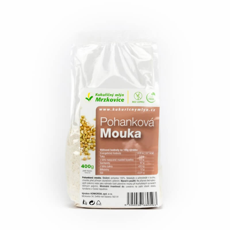 Pohanková mouka hladká 400 g Pohanková mouka hladká 400 g