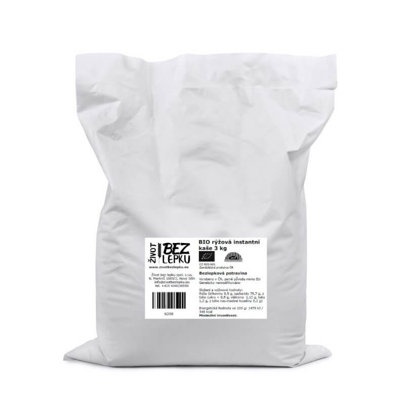BIO ryžová instantná kaša 3 kg BIO ryžová instantná kaša 3 kg