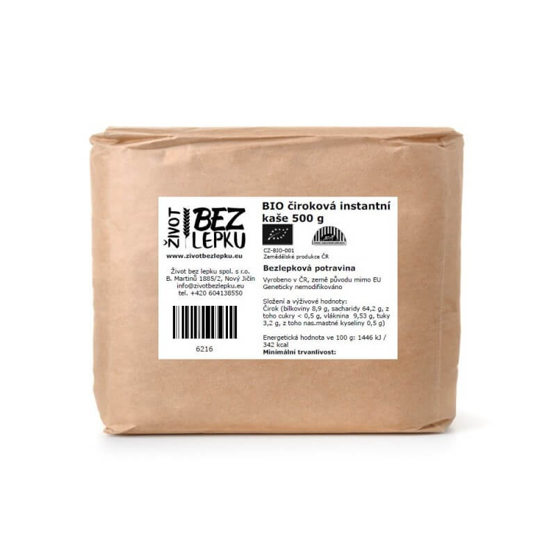 BIO čiroková instantní kaše 500 g BIO čiroková instantní kaše 500 g