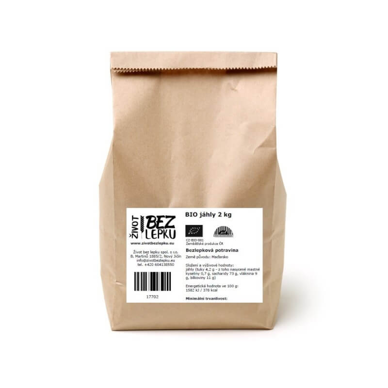 BIO jáhly 2 kg BIO jáhly 2 kg