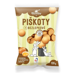 Bezlepkové piškóty 120 g