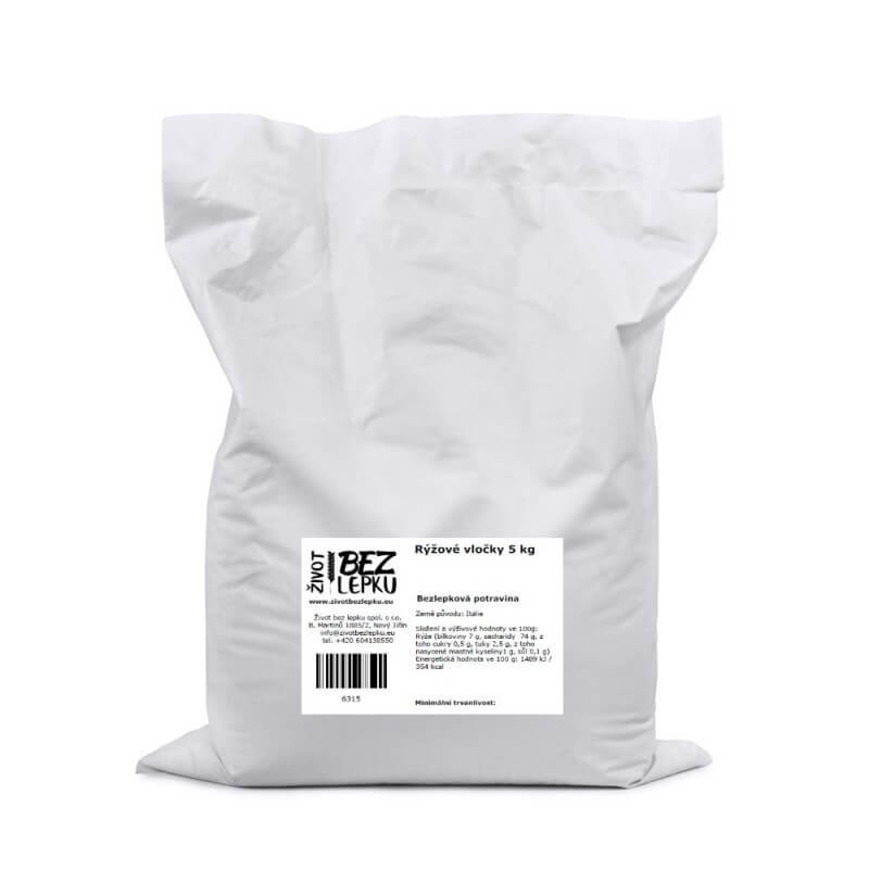 Ryžové vločky instantné 5 kg Ryžové vločky instantné 5 kg