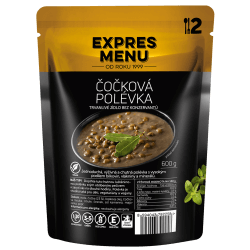 Šošovicová polievka 2 porcie EXPRES MENU 600 g