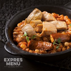 Krůtí ragú s fazuľou 2 porcie EXPRES MENU 600 g
