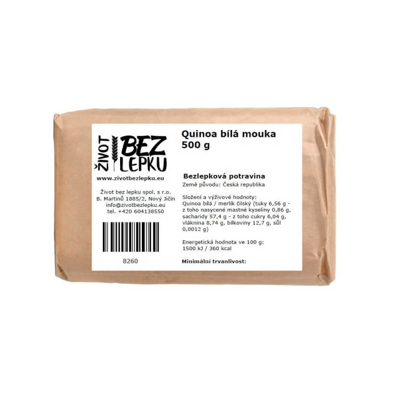 Quinoa bílá mouka 500 g Quinoa bílá mouka 500 g