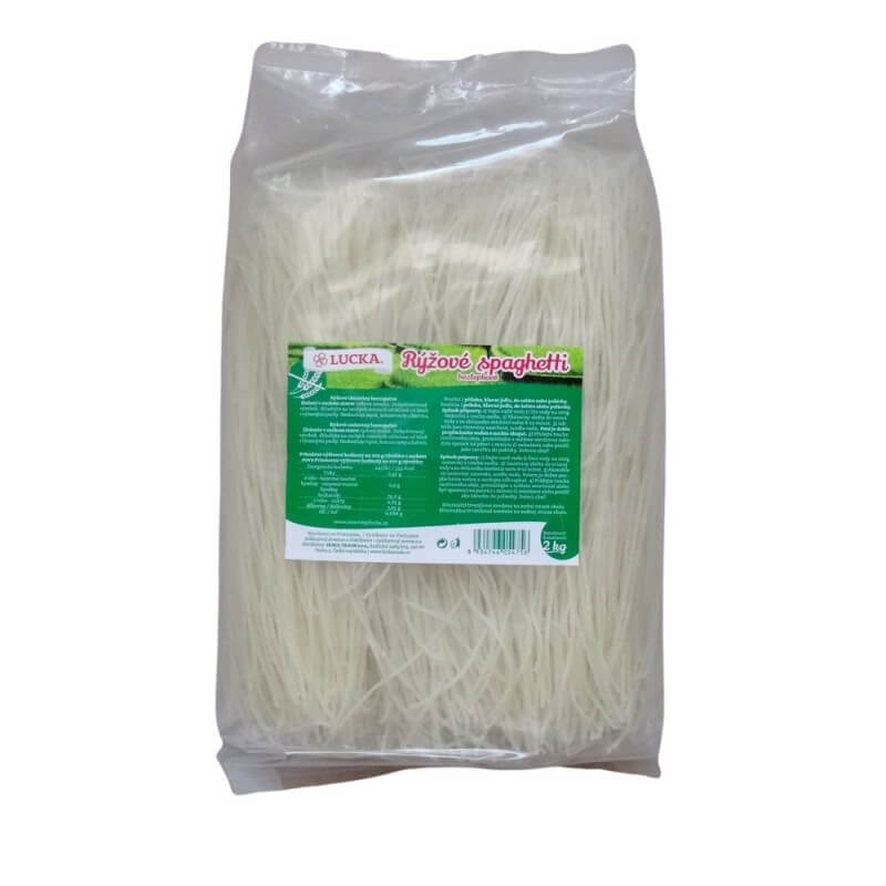 LUCKA ryžové špagety 2 kg LUCKA ryžové špagety 2 kg