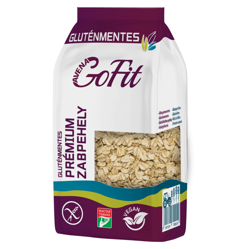 GoFit ovsené vločky Premium 500 g GoFit ovsené vločky Premium 500 g