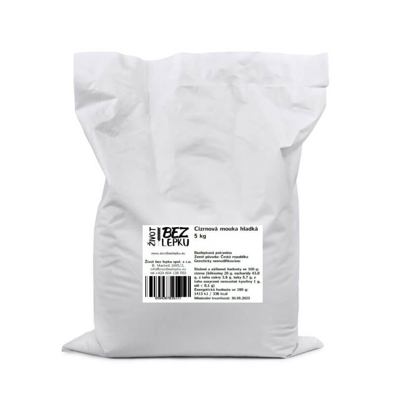 Cícerová múka hladká 5 kg Cícerová múka hladká 5 kg