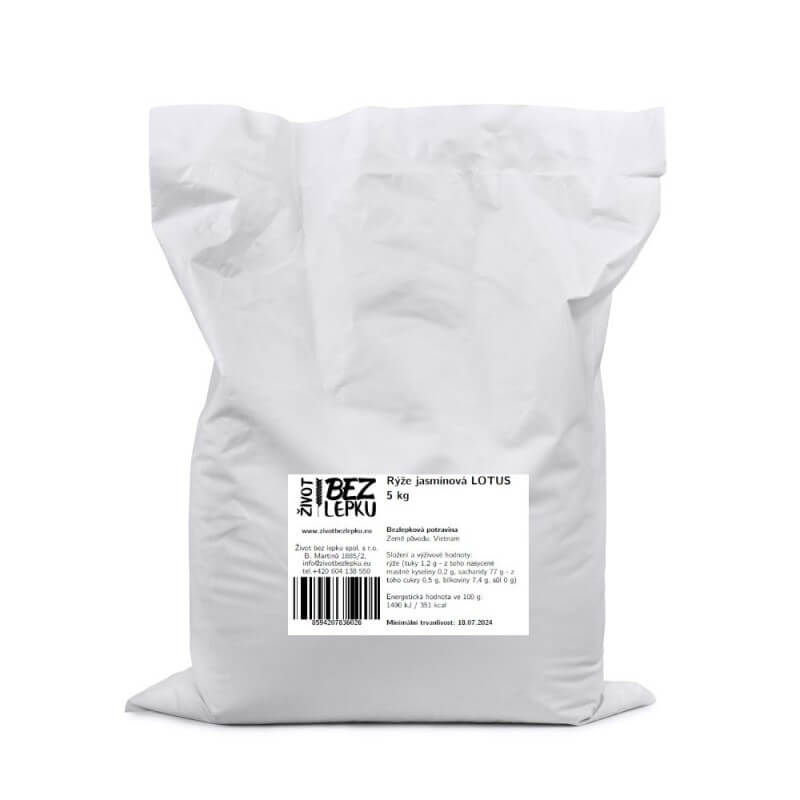 Ryža jazmínová LOTUS 5 kg Ryža jazmínová LOTUS 5 kg