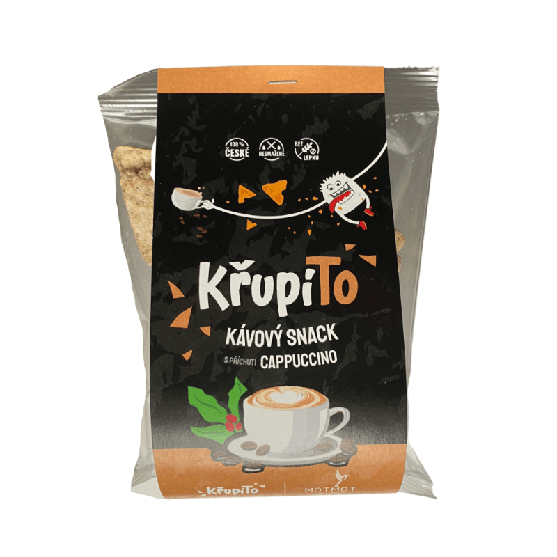 KřupíTo kávový snack cappuccino 50 g KřupíTo kávový snack cappuccino 50 g