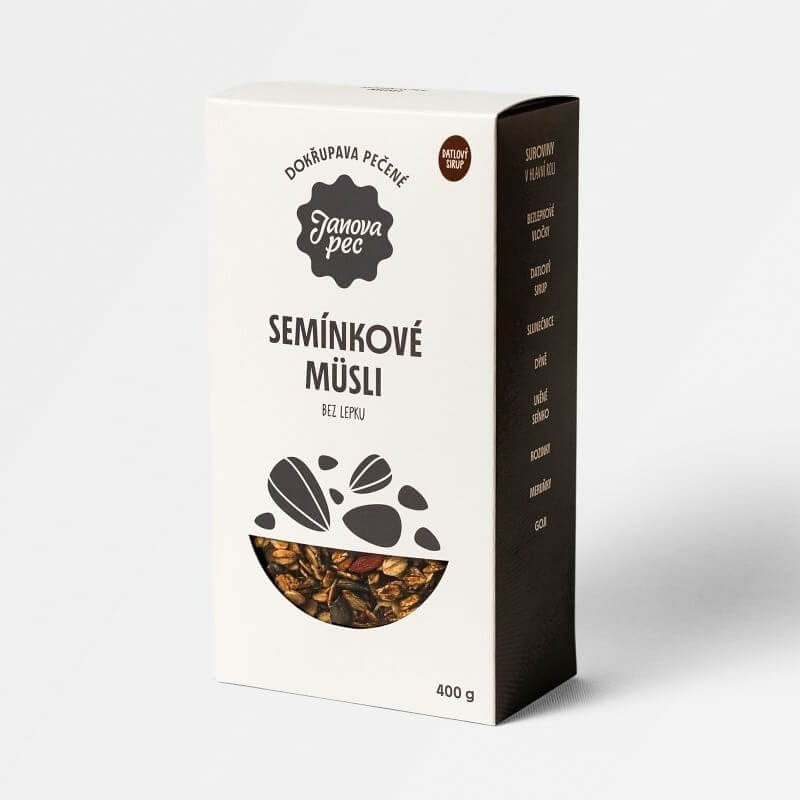 Semienkové pečené müsli 400 g Semienkové pečené müsli 400 g