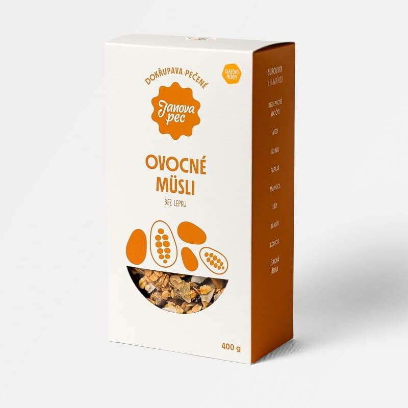Ovocné pečené müsli 400 g Ovocné pečené müsli 400 g