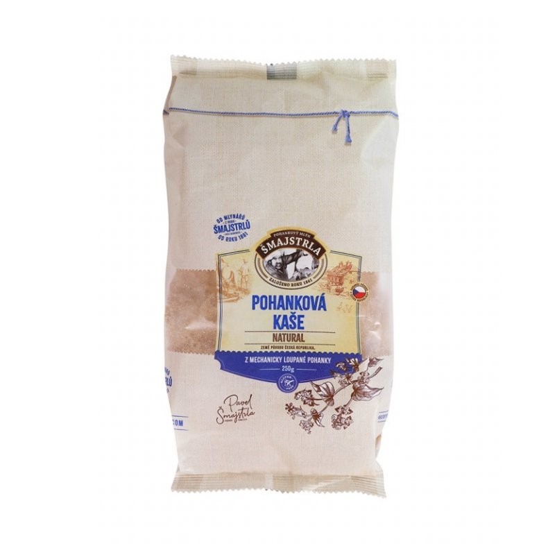 Pohánková kaša instantná natural Šmajstrla 250 g Pohánková kaša instantná natural Šmajstrla 250 g
