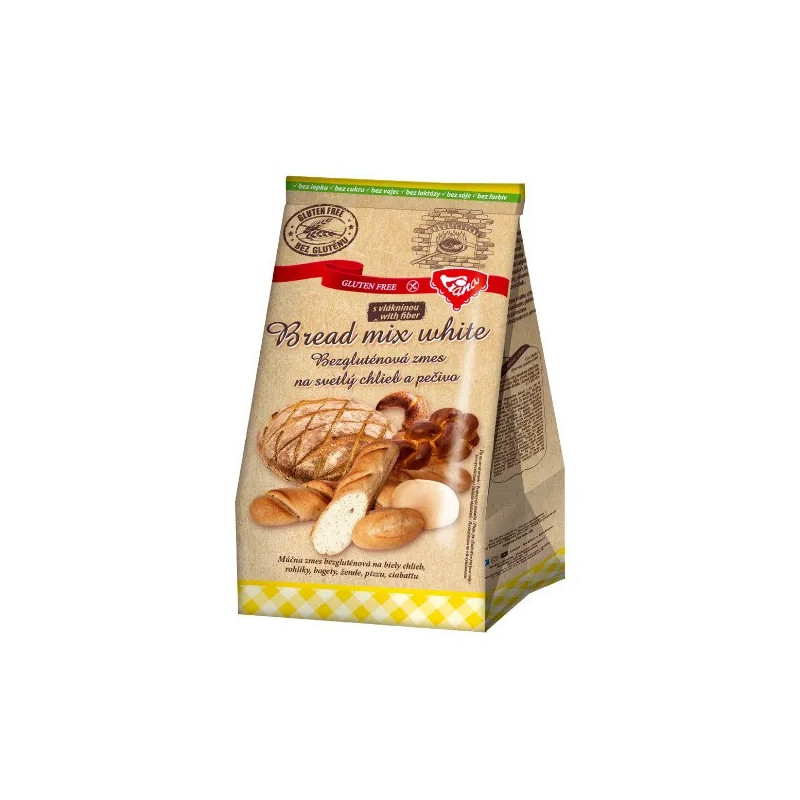 Liana BREAD MIX WHITE s vlákninou 1kg Liana BREAD MIX WHITE s vlákninou 1kg