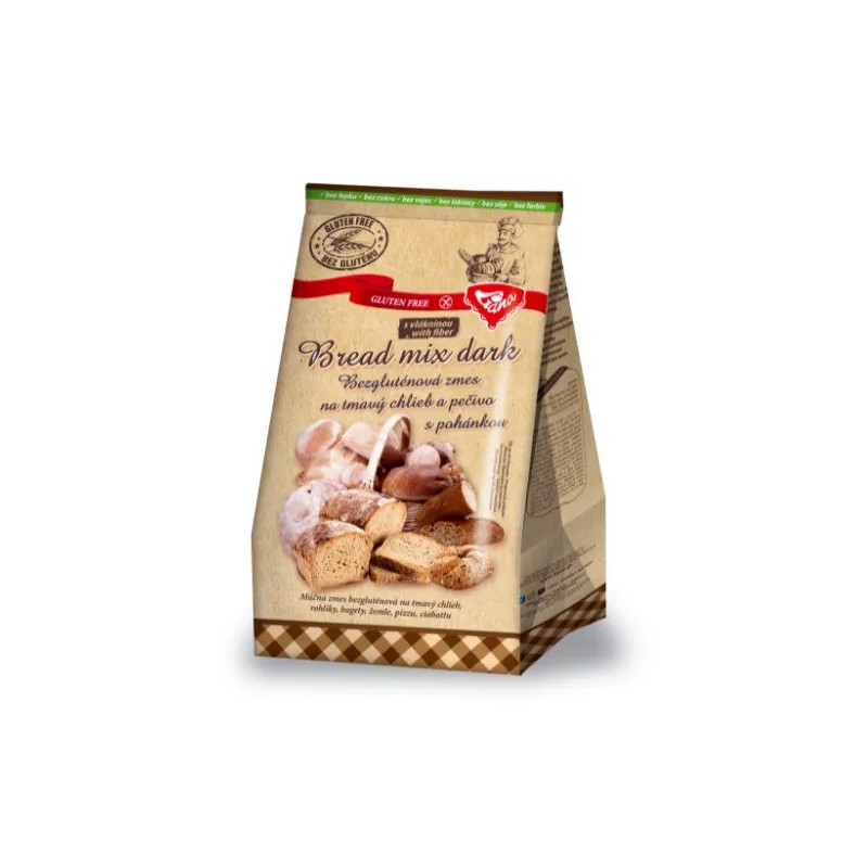 Liana BREAD MIX DARK s vlákninou 1kg Liana BREAD MIX DARK s vlákninou 1kg